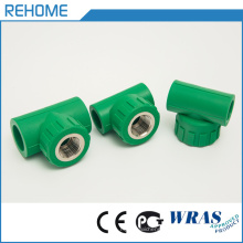 PPR Anti-Bacterial Fittings Male Threaded Tee for Water Supply